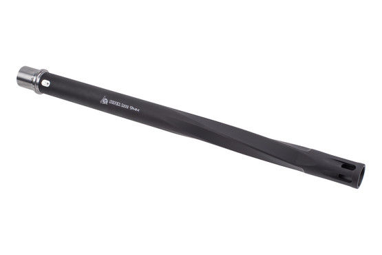 Odin Works Super Lite AR-15 9mm Barrel has a black anodized finish